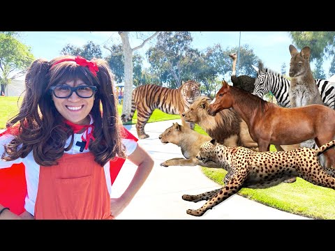 Fastest Land Animals For Kids | Soso Turns Her Fastest Land Animal Toys To Life!