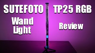SUTEFOTO TP25 RGB tube wand light review  | Useful light for photo & video? What do you think?