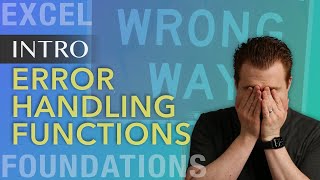 Intro to Excel's Error Handling Functions (IFERROR, ISERROR, IFNA, ISNA, ISERR)