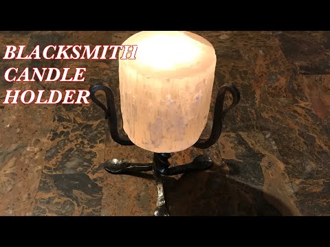 Blacksmith Candle Holder