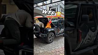 WTF 🤬 #thar #tharvlog #thar4x4 #tharlover #tharmodified
