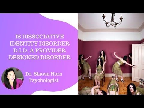 Psychologist addresses the question, "Is D.I.D caused by mental health providers?"