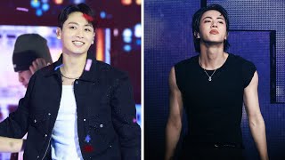 Jin Walks In… and Jungkook Snaps to Attention