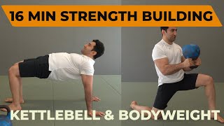 Kettlebell Strength Builder: Three Cycles, Four Exercises for Strength and Cardio Building.