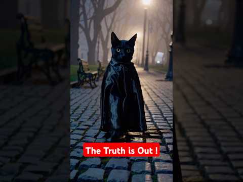 The Truth is Out 🪄 Is This Cat Secretly a MASTER WIZARD ? #funnycats #catlover #viral