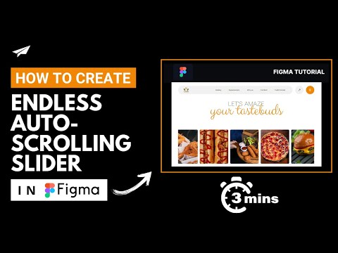 How to design  Endless Auto-Scrolling Slider | Tekglide's Figma Tutorial
