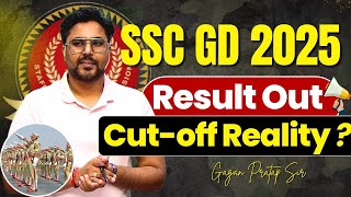 SSC GD 2025 📢Result Out || Cut-off Reality? 🤔 Gagan Pratap Sir #ssc #gd