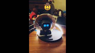 After long time with emo robot #aibot #airobot #petrobot #emo #emopet #emopetrobot