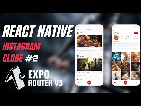 Instagram Clone with React Native Expo #2