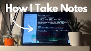Taking notes with the iPad at Uni - (Notability 2023)