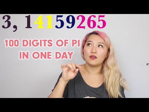 How To Memorize 100 Digits of Pi - Fun & Easy Way!