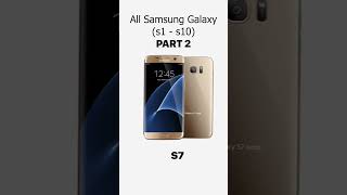 🔊Samsung Galaxy S Evolution Part 2 📱 #mobile #sound #phone #old #new #series