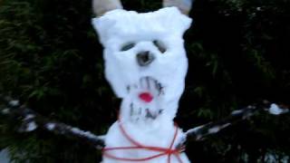 Hideous Snow Creature