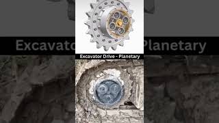Excavator drive planetary#viralvideo #shortvideo #dcmotor #cvtgearbox #shorts #video