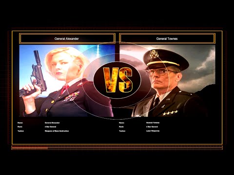 CnC Generals ZH Shockwave - Super Weapons General Vs Laser General Challenge