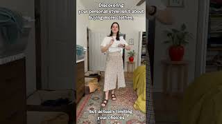 what happens when you limit your wardrobe choices #stylechallenge #lessismore #outfitinspo