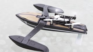 Hydrofoil: Parrot's New Mini-Drone Flies and Sails
