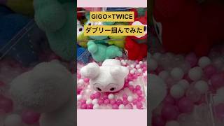【クレーンゲーム】GIGO × TWICE ラブリー掴んでみた　#twice #kpop #プライズ #クレーンゲーム #ゲームセンター #確率
