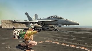 Aircraft Carrier Takeoffs & Landings