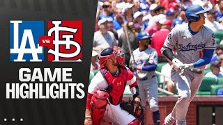 Dodgers vs. Cardinals Game Highlights (6/8/25) | MLB Highlights