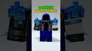 0 Robux Outfit Idea! Dominus Blue Free Items Classic! #roblox #shorts