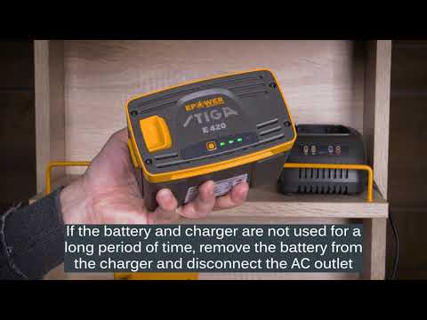 Battery 48V Battery Correct storage of the battery temperature, time