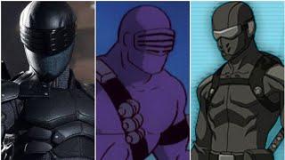 Evolution of "Snake Eyes" in Cartoons and Movies (G.I Joe)