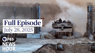 PBS News Hour West live episode, July 28, 2025