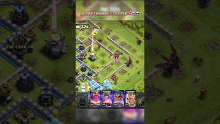 YEETER + QUEEN CHARGE 💀💥☠️💣  #clashofclans #gamer #coc #gaming #games #viralshorts #mr