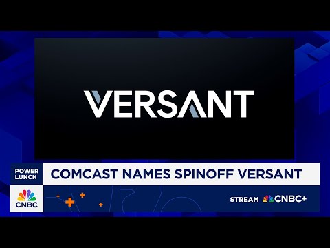 Comcast names spinoff company Versant