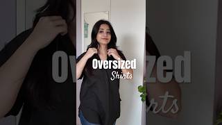 *CASUAL* Shirts I got from *MYNTRA*😎✨ #oversized #shirts #outfitideas #ootd #yt