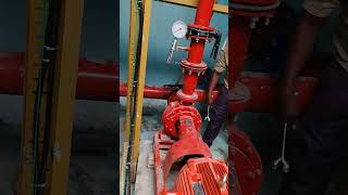 Fire Pump Room Installation & Testing Demo ( SEWP SERVICES  )Commercial Fire Safety System #firepump