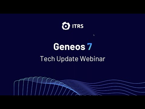 Geneos Tech Update Webinar October 2024