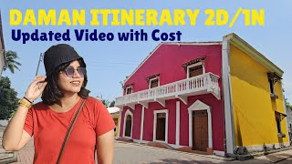Weekend Trip to DAMAN | 2D/1N Itinerary with Total BUDGET | Best places to visit in Daman 2024