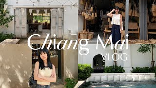 【VLOG】泰國清邁好文藝 手作雜貨市集 文青藝術村 平價米其林 泰式按摩評比＋我的頭髮保養｜Chiang Mai Thailand 2024