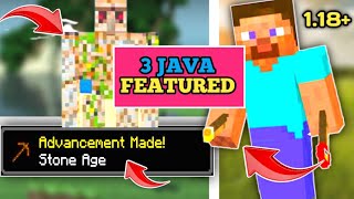 3 MODS FOR MINECRAFT PE LIKE JAVA EDITION || ADD-ON FOR MINECRAFT PE LIKE JAVA EDITION