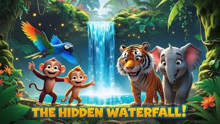 Jungle Explorers Club: The Hidden Waterfall | Jungle Adventure Cartoon for Kids