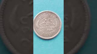 FALG 🇱🇰 CEYLON (SRI LANKA ) (10)  TEN CENTS YEAR 1969