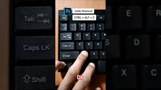 Shortcut Key for Undo in Photoshop #computer #shortcutkeys