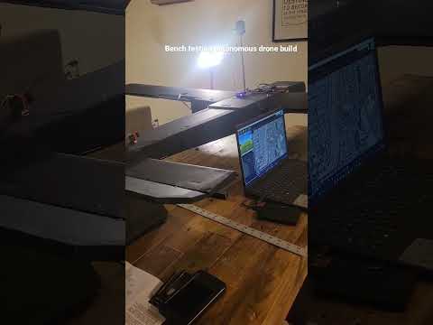 bench test new build   #drone #pixhawk