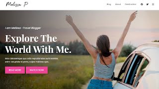 WP Astra Travel Blog Template Demo || Astra WordPress Theme Demo
