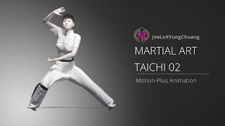 iClone CC Product - Tai Chi Animation 02 Demo