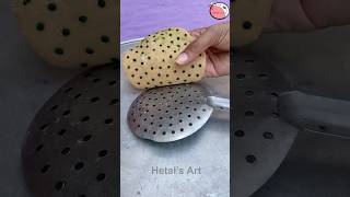 Mandala Dot 🟢 Design Puri making