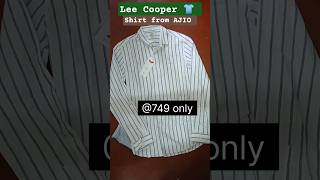 Lee Cooper shirt from AJIO #ajio #ajiohaul #menfashion #shopping #ytshorts #shirts #menswear
