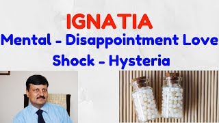 Ignatia Homeopathic Medicine | Dr. Ketan Shah | M.D. Homeopath | Hindi |
