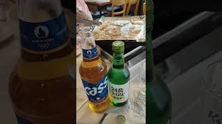 第一次喝燒啤 First time try soulmate in Korea #korea #soulmate