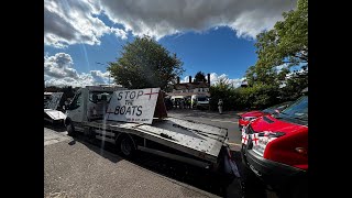 LIVEstream protest at the Bell hotel Epping