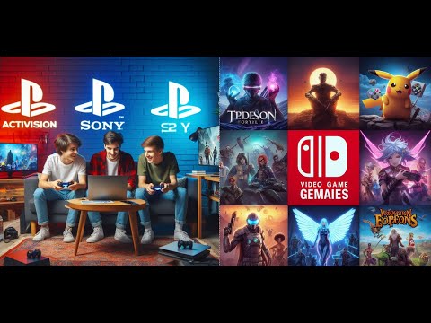 گیمنگ انڈسٹری کے ٹائٹنز       (Titans of the gaming industry - Urdu)