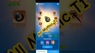 Whiteout Survival Chief Gear Upgrades : All Mythic T1 Chief Gear set #whiteoutsurvival