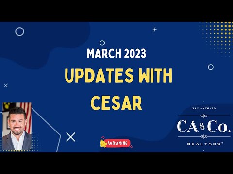 March 2023: Update with Cesar